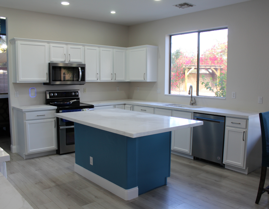 How many coats of paint are needed for cabinets?